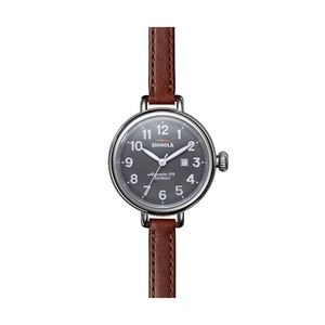 Shinola Birdy 34mm Stainless Steel Watch NEW
